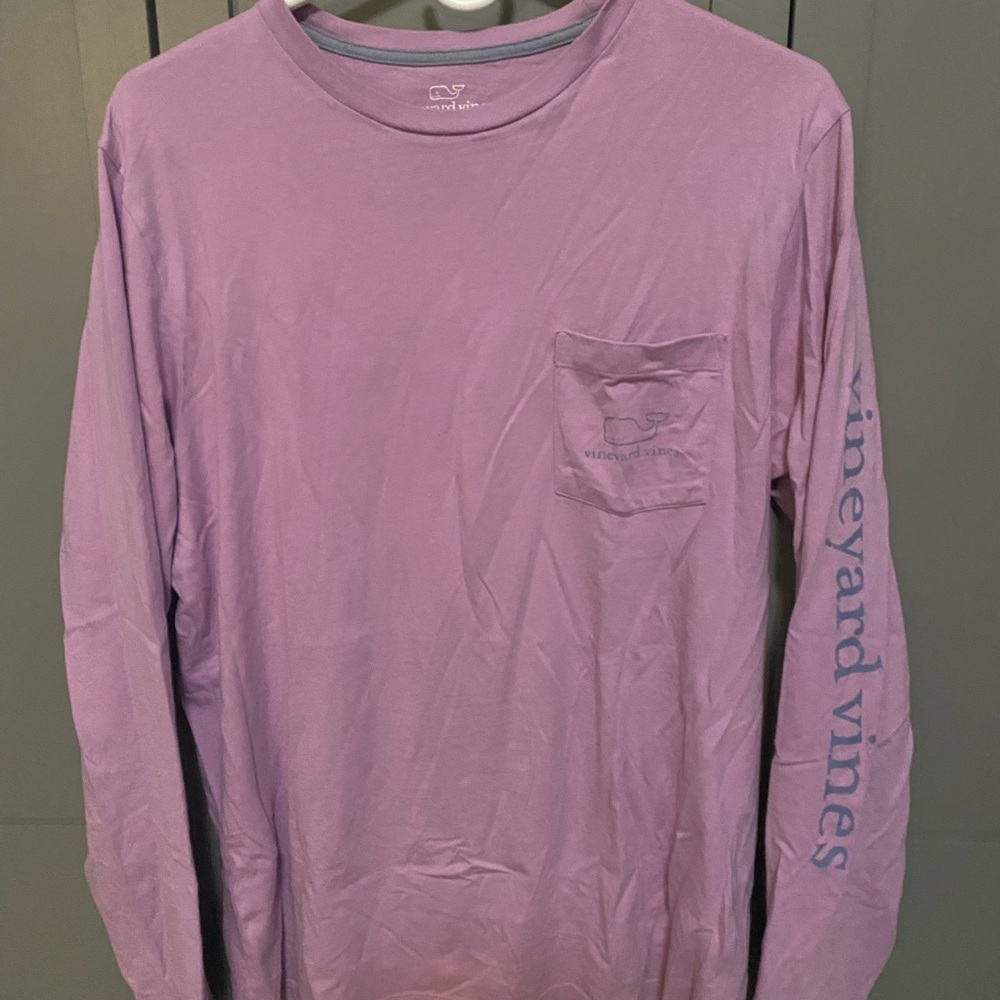 Vineyard vines purple long sleeve shirt